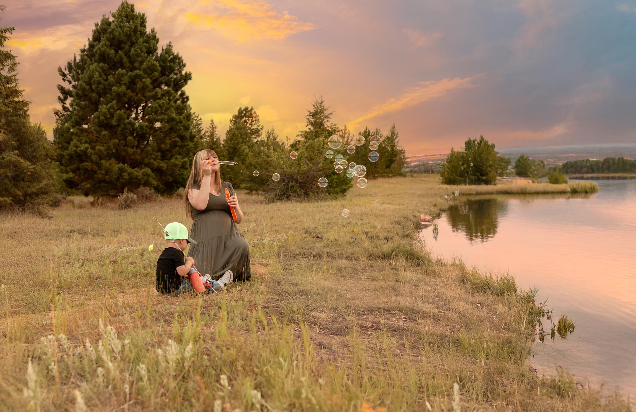 Last-Minute change of Plans leads to breathtaking Maternity Photos in Butte, MT